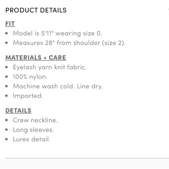 Torrid Plus Size 3 White Gemmie Pullover Sweater - Lurex Eyelash Knit - Picture 13 of 13